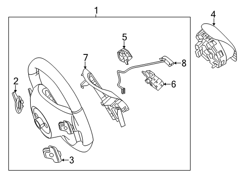 Switch Assembly Diagram for 172-540-02-62-8495