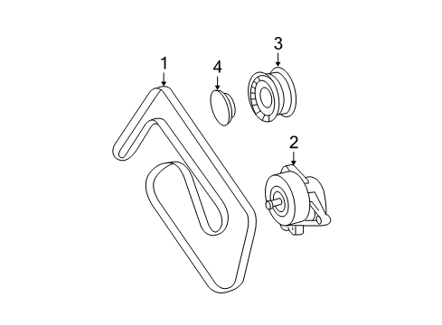 2006 Mercedes-Benz S350 Belts & Pulleys