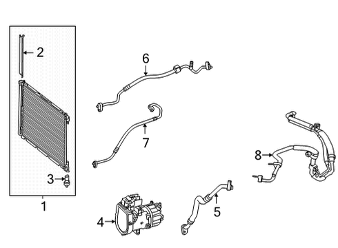 2022 Mercedes-Benz S580 Switches & Sensors Diagram