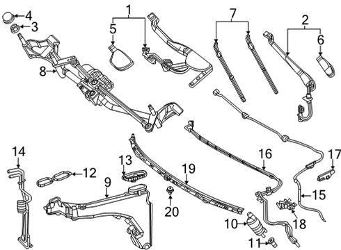 Rain Sensor Diagram for 247-900-89-14