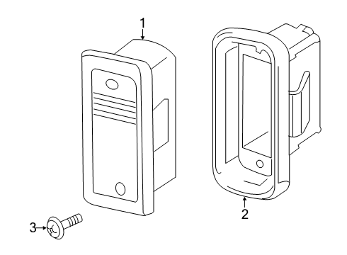 2021 Mercedes-Benz G550 License Lamps Diagram