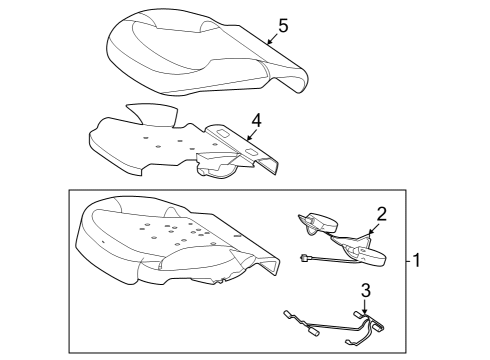 Seat Cushion Heater Diagram for 296-906-80-01