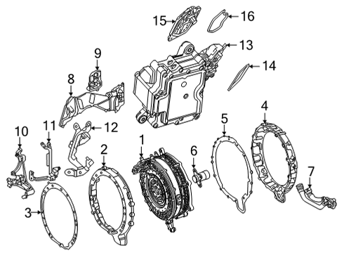 2021 Mercedes-Benz GLE580 Alternator Diagram