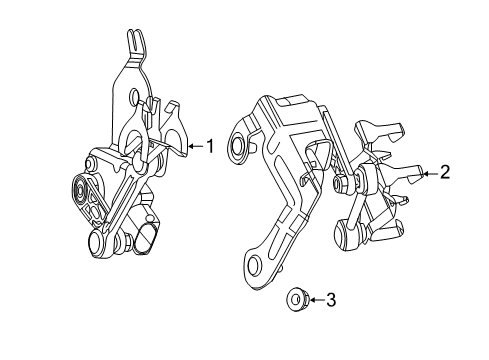 2020 Mercedes-Benz E350 Electrical Components Diagram 2