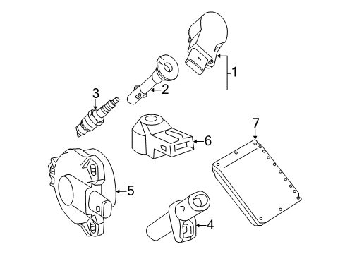 2012 Mercedes-Benz R350 Ignition System