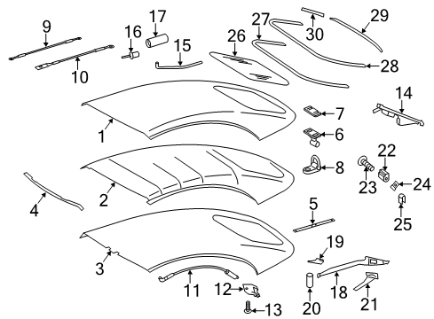 Tensioner Diagram for 207-770-10-00-9C19