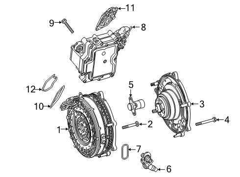 2020 Mercedes-Benz E53 AMG Alternator Diagram 2