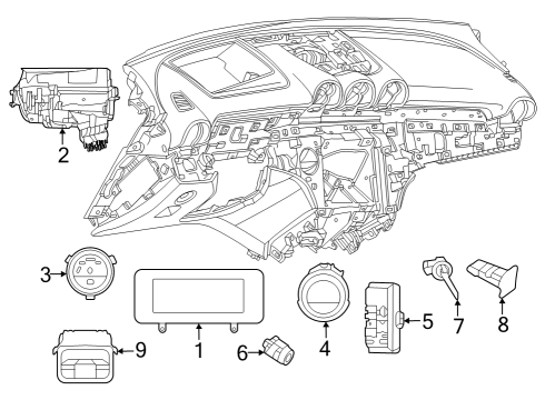 Head-Up Display Diagram for 254-900-30-01