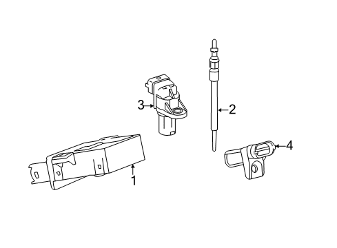 2010 Mercedes-Benz R350 Ignition System Diagram 1