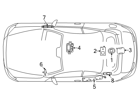 Antenna Diagram for 238-905-22-00