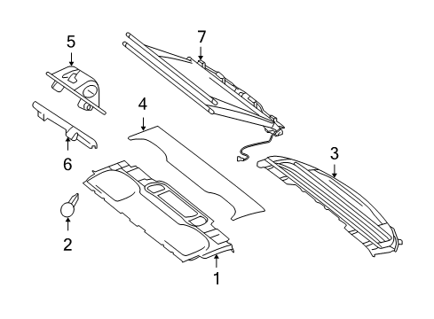 Speaker Cover Diagram for 216-690-00-30-9F86