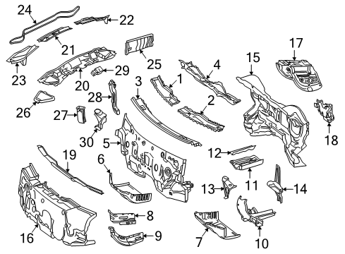 2017 Mercedes-Benz B250e Automatic Temperature Controls Diagram 2