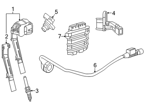 2020 Mercedes-Benz GLE350 Ignition System