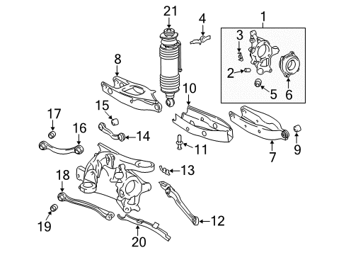 Upper Bracket Diagram for 211-546-00-43