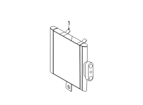 2011 Mercedes-Benz SL550 Oil Cooler Diagram