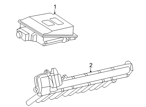 2002 Mercedes-Benz S600 Ignition System Diagram