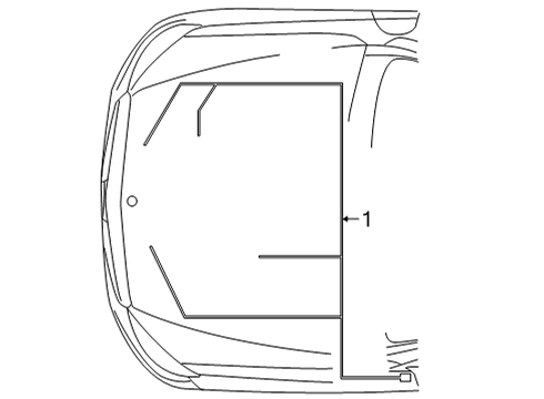 2024 Mercedes-Benz GLS450 Wiring Harness