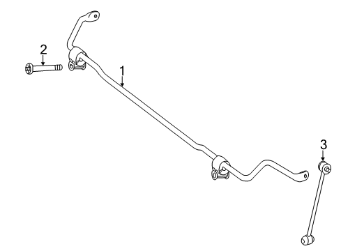 2017 Mercedes-Benz CLS400 Rear Suspension, Control Arm Diagram 4