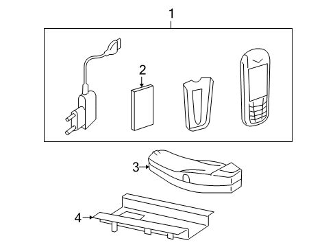 2006 Mercedes-Benz CLS500 Electrical Components Diagram 4