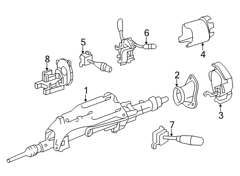 2007 Mercedes-Benz R63 AMG Cruise Control System Diagram 2