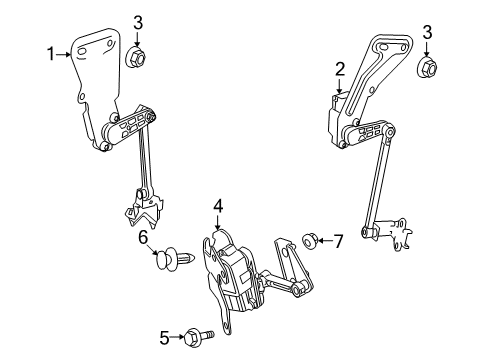 2012 Mercedes-Benz E63 AMG Electrical Components Diagram 2