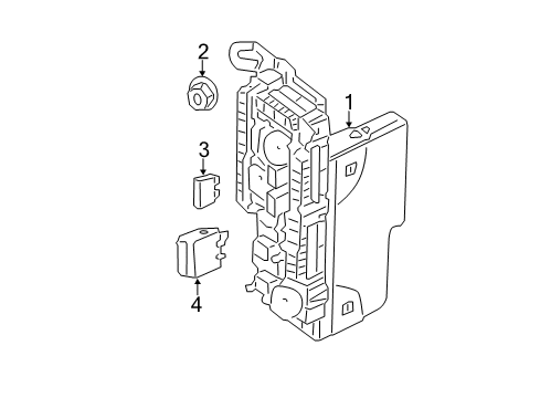 2011 Mercedes-Benz E550 Fuse & Relay