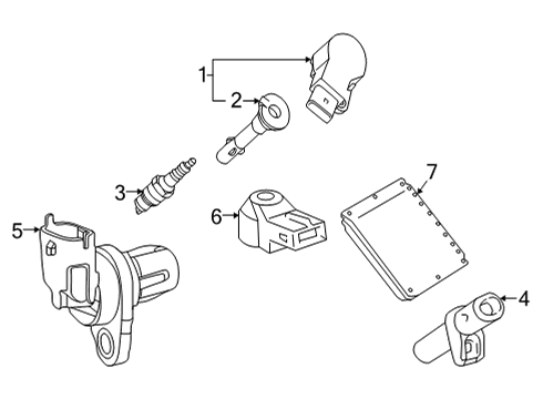 2020 Mercedes-Benz GLC350e Ignition System