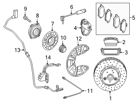 Caliper Diagram for 172-423-02-00