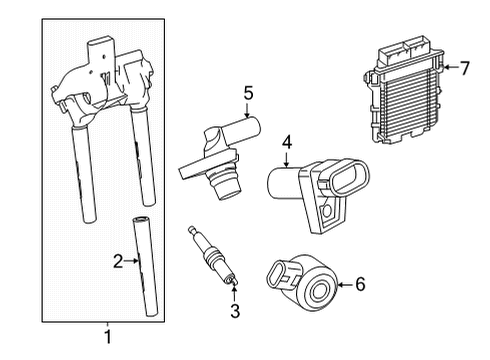 2021 Mercedes-Benz GLS63 AMG Powertrain Control Diagram 2