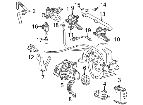 2002 Mercedes-Benz S430 Powertrain Control