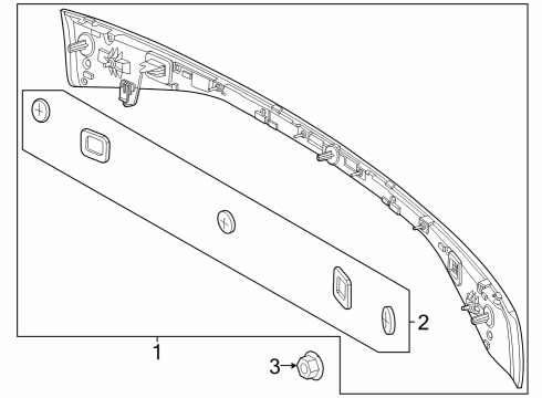 2023 Mercedes-Benz EQB 350 Tail Lamps