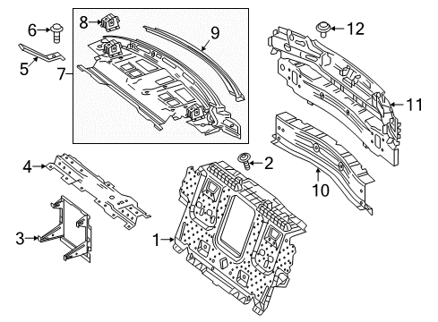 2017 Mercedes-Benz S65 AMG Rear Body Diagram 2