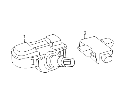 2019 Mercedes-Benz S65 AMG Tire Pressure Monitoring, Electrical Diagram 2