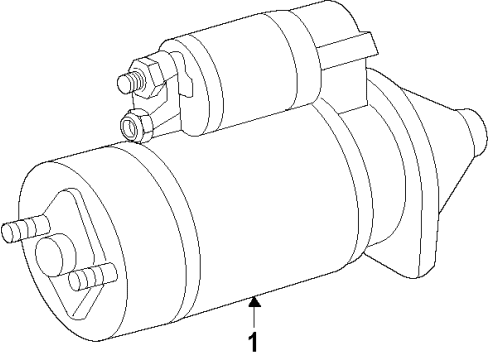 2012 Mercedes-Benz CL600 Starter, Charging Diagram