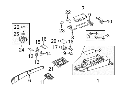 Armrest Diagram for 216-680-01-39-8M40