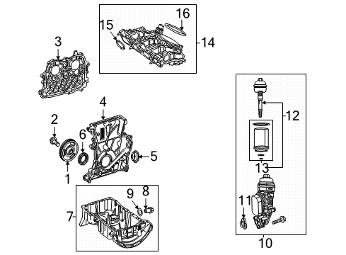 2023 Mercedes-Benz CLA250 Intake Manifold Diagram