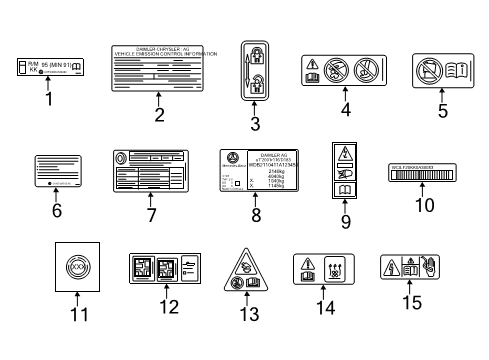 Emission Label Diagram for 270-221-02-00