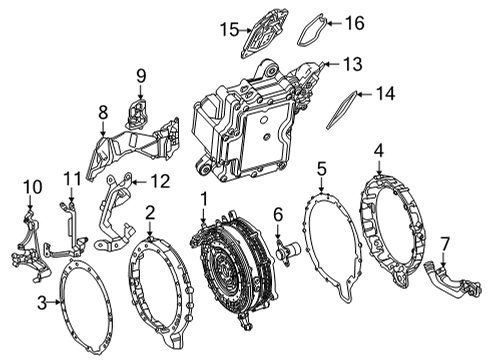 2024 Mercedes-Benz GLE63 AMG S Alternator Diagram 1