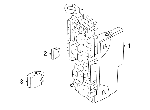 2013 Mercedes-Benz E350 Fuse & Relay Diagram 3