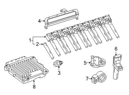 2016 Mercedes-Benz S600 Ignition System Diagram