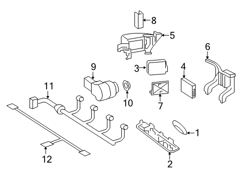 Lift Gate Switch Diagram for 292-870-01-10