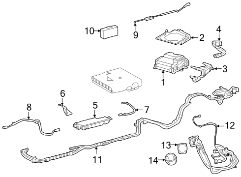 Control Module Diagram for 000-900-50-40