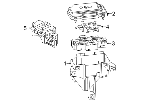 Fuse Box Diagram for 463-540-76-12-64