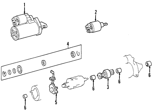 2011 Mercedes-Benz G55 AMG Starter, Charging Diagram