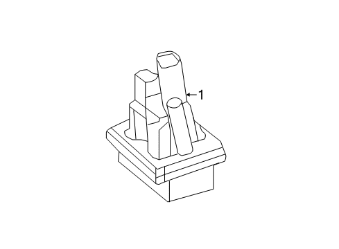 2017 Mercedes-Benz SL450 License Lamps Diagram