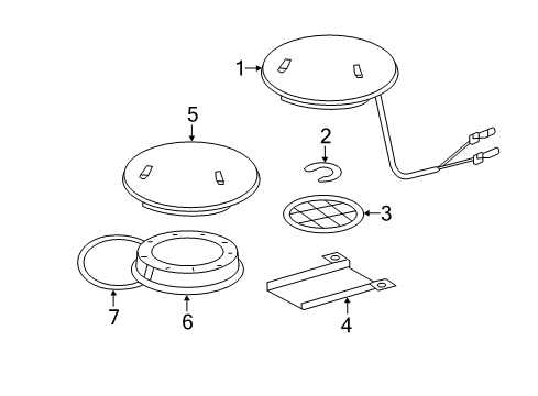 2012 Mercedes-Benz Sprinter 2500 Roof Vent Diagram 2