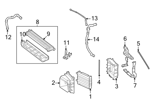 Lower Hose Diagram for 232-501-45-01