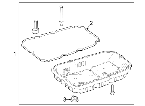 2022 Mercedes-Benz SL63 AMG Case & Related Parts Diagram