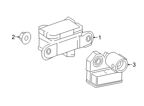 2016 Mercedes-Benz GLE550e Stability Control Diagram