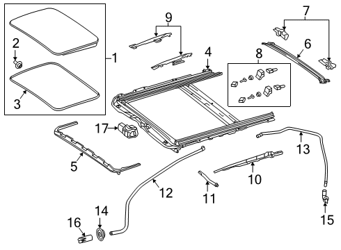 Drain Hose Diagram for 257-630-48-00